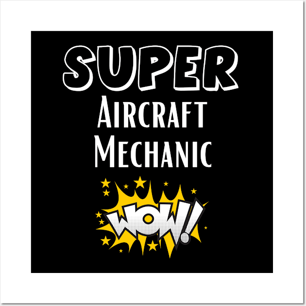 aircraft mechanic Wall Art by Mdath